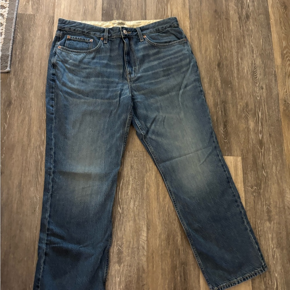 Men's Goodfellow & Co Classic Blue straight Denim Jeans Sz 36X30